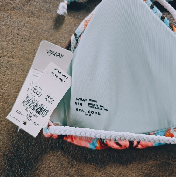 American Eagle Aerie sz M bikini set CHEEKY - Picture 5 of 9